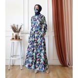 GNs-002 Gamis Katun Rayon Premium Free Masker